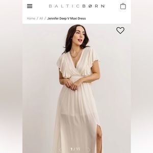 Baltic Born Ivory Dress